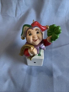 Hallmark Keepsake Ornament Good Luck Dice 1998 Shamrock Horseshoe - Picture 1 of 5