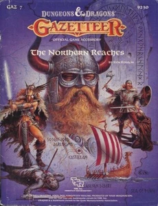 GAZ7 IL NORD RAGGIUNGE OTTIME CONDIZIONI! Modulo completo Gazetteer Dungeons Dragons D&D - Foto 1 di 4