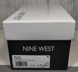 Nine West Saige Women's Slip On Natural Or Nude Tone Size 6 - Picture 1 of 11