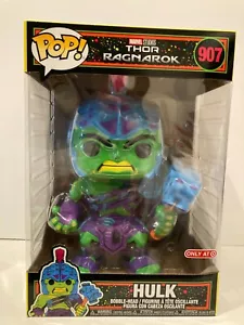 Funko POP! Jumbo Marvel: Thor Ragnarok #907 "Hulk" luce nera - Foto 1 di 3