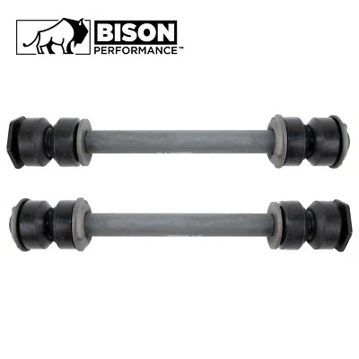 Juego de 2 piezas de barra estabilizadora delantera derecha y derecha Bison Performance para Chevy GMC Foto 1 de 4
