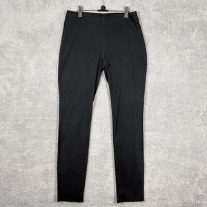 James Perse Raw Hem Skinny Side Zip Twill Trouser Size L Gray Stretch Cotton - Imagen 1 de 10