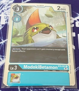 ModokiBetamon BT6-021 C Alt Art Premium Deck Set Lucky Pack Digimon TCG - Picture 1 of 1