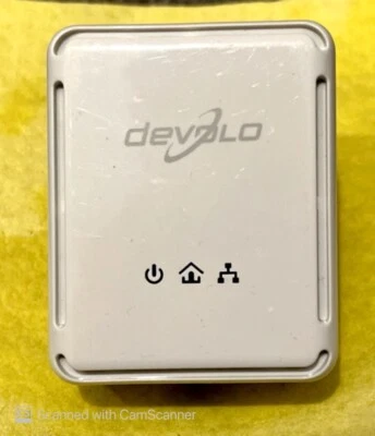 DEVOLO dLAN 200 AVeasy powerline Ethernet adapterMT2224 add-on 500 network - Image 1 of 4