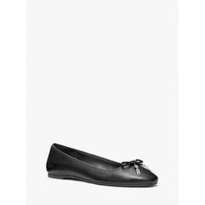 Michael Kors Nori Black Ballet Flat - Picture 1 of 2
