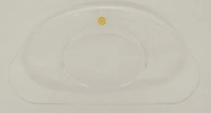 Teller Untertasse Halbmond Kristall Free Spirit Rosenthal 1 Stück transparent - Bild 1 von 7