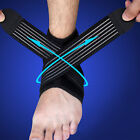 XL Black Ankle Sprain Brace Foot Support Achilles Tendon Strap Guard Protect