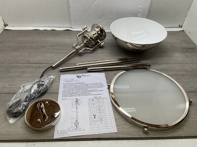 Elegant Lighting LD5001D13PN Eamon Single Pendant 13” Fixture Lighting - Image 1 of 3