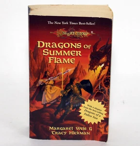 DRAGONS OF SUMMER FLAME Margaret Weis & Tracy Hickman D&D Dragonlance TSR PB - Picture 1 of 8