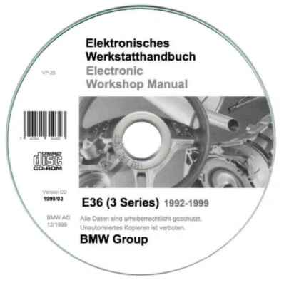 Bmw Serie 3 (E36) Manuale officina - Repair manual - Immagine 1 di 4