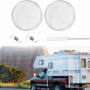 Excellen Bugs Flying Insect Furnace Screen F RV Vent Camper Steel Mesh Cover NEW - Picture 1 of 12