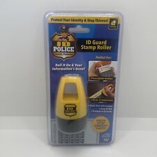 ID Police Identity Protection Roller Stamp by Bulbhead - Helps Stop ID Theft