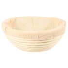 Round Banneton Proofing Basket Set ? Brot Form Unbleached Natural Cane Bread