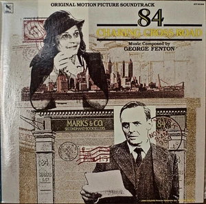84 CHARING CROSS ROAD SOUNDTRACK-M1987LP George Fenton Composer - Picture 1 of 1