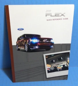 Ford Flex 2012 guía de referencia manual del propietario 12 - Imagen 1 de 1