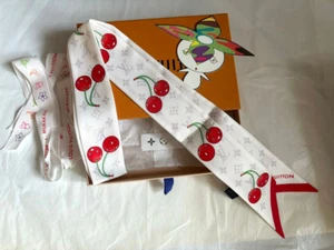 Louis Vuitton x Takashi Murakami M94968 Bandou BB Monograma Blanco Cereza 2025 - Imagen 1 de 3