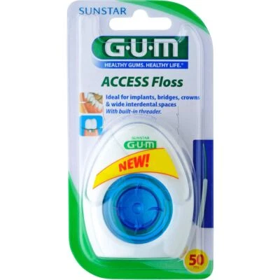 SUNSTAR DEUTSCHLAND GMBH GUM Access Floss 50 Anwendungen 1 St PZN04364319