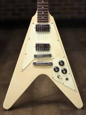 Gibson 1975 Flying V White - Mint Condition - Used Electric Guitar for sale