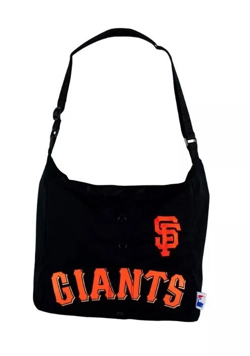 San Francisco Giants MLB MVP Jersey Like Material Tote Bag Team Colors