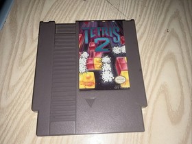 TETRIS 2 -- NES Nintendo Original Classic Authentic Game TESTED