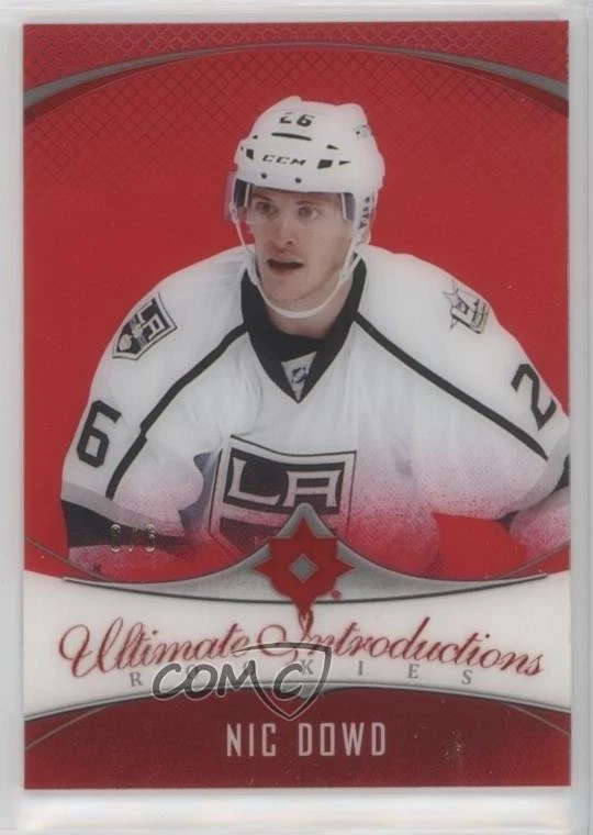2016-17 Ultimate Collection Introductions Royal Red /6 Nic Dowd #56 Rookie RC - Image 1 of 2