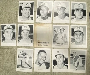 1964 Cincinnati Reds Picture Photo Pack Sportservice Vintage Pete Rose SAUBER - Bild 1 von 7