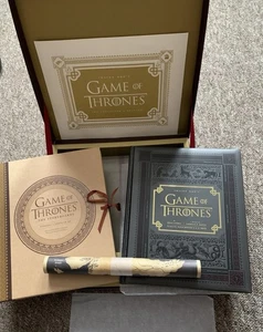 Inside HBO Game Of Thrones Collectors Edition Book Set + Map Heavy Rare - Foto 1 di 7