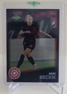 2023 PARKSIDE NWSL VOL 1 JANINE BECKIE BLACK ONYX #68 PORTLAND THORNS SER# 2/2 - Picture 1 of 2