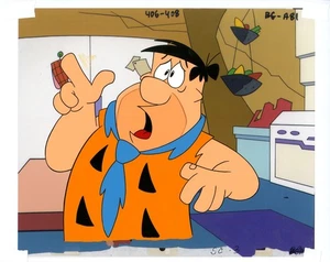 FLINTSTONES FRUCHTIGE KIESELSTEINE KOMMERZIELLE ANIMATION CEL 110625-003 - Bild 1 von 1