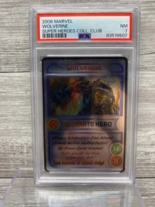 Wolverine 2006 Marvel Scholastic Super Hero Collector's Club TCG Tarjeta PSA 7 Lámina - Imagen 1 de 2