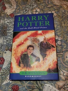 Harry Potter And The Half-Blood Prince Hard Back 1st Edition Book With Error - Picture 1 of 8