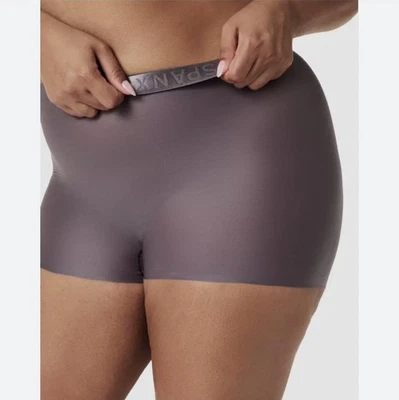 Spanx® Sheer Control Boyshort Women's L Mythical Grey Panties - Image 1 of 4