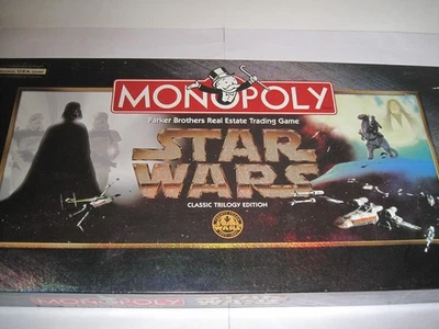 ORIGINAL  USA MONOPOLY   STAR WARS TRIOLGY EDITION - Image 1 of 4