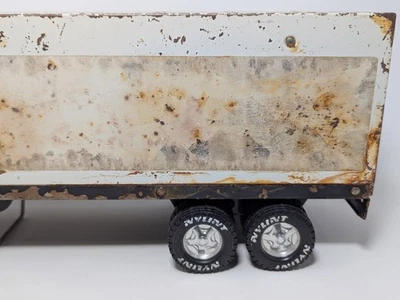 1970's Nylint 17" Container Carrier Transport Trailer, Pressed Steel - Image 1 of 4
