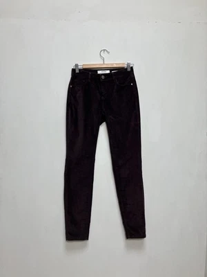 Women’s Fat Face Needlecord Jeggings Size UK 8 Brown Corduroy Trousers Low Rise - Image 1 of 4