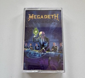 MEGADETH RUST IN PEACE CASSETTE TAPE CAPITOL RECORDS UK 1990 THRASH METAL - Picture 1 of 2