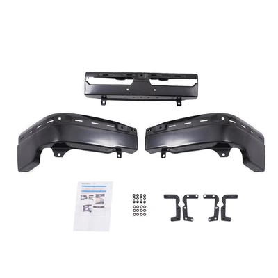 Black Front Bumper Face Bar Fit for Chevrolet Silverado 1500 2003 2004 2005-07 - Image 1 of 4