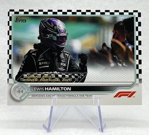 Lewis Hamilton 2022 Topps Checker Flag #153 Mercedes-AMG Petronas - Picture 1 of 2