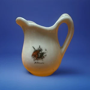 Antique Burley & Co Creamer Pitcher McTague’s Chicago 12-04 White Iron Stone - Picture 1 of 12