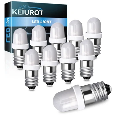 E10 Led Bulb Flashlight Bulbs E10 Mini Led Bulb 3V 3.8V 4.5V DC/AC for Physic... - Image 1 of 4