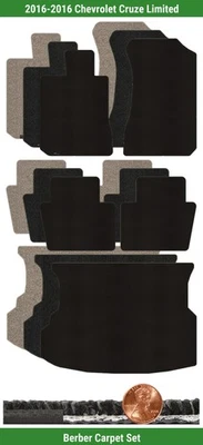 Juego de alfombrillas bereber personalizadas para Chevrolet Cruze Limited 2016 (5 piezas) #CJ7 Foto 1 de 4