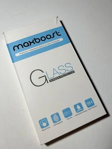maxboost Premium Tempered Glass Screen Protector for Apple iPhone XS Max - Clear - Picture 1 of 10