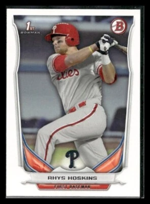 2014 Bowman Draft #DP122 Rhys Hoskins Philadelphia Phillies - Image 1 of 2