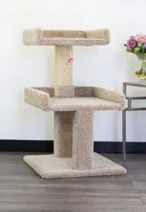 PRESTIGE SPACIOUS CAT PERCH FOR LARGE CATS-FREE SHIPPING IN THE U.S. - Picture 1 of 7