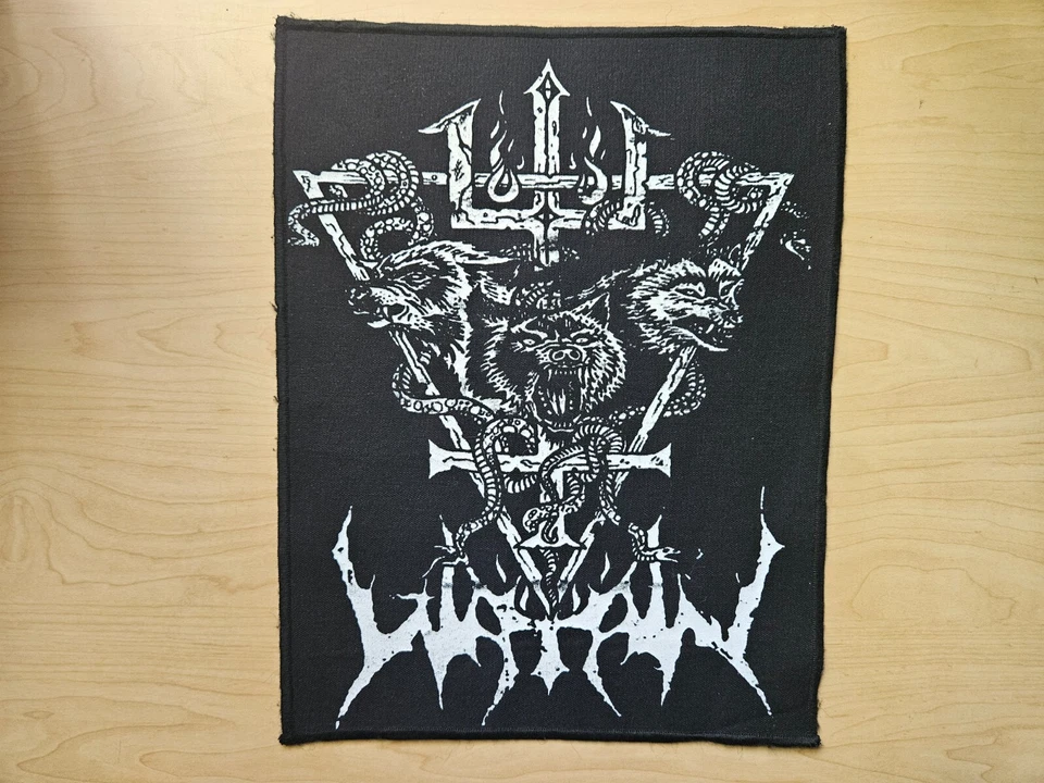 WATAIN, CANVAS SCREEN PRINTED LARGE BACK PATCH - Image 1 of 1