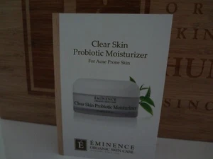 Eminence Organic Clear Skin Probiotic Moisturizer 1 Sample Brand New - Picture 1 of 4