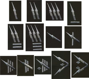 Starship Troopers Rank Epaulets, Pair: Choice of rank - Picture 1 of 16