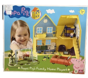 Juego Peppa Pig's Family Home - Casa de juegos de lujo, coche y parque infantil columpio - Imagen 1 de 2