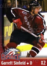 2005-06 Saginaw Spirit #20 Garrett Sinfield