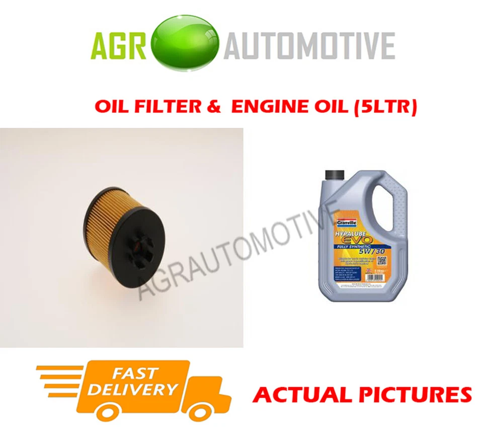FILTRO DE ACEITE DE GASOLINA ESPECIFICACIONES OEM + ACEITE DE MOTOR VL 5W30 PARA SEAT IBIZA 1.6 105 2006-09 Foto 1 de 1